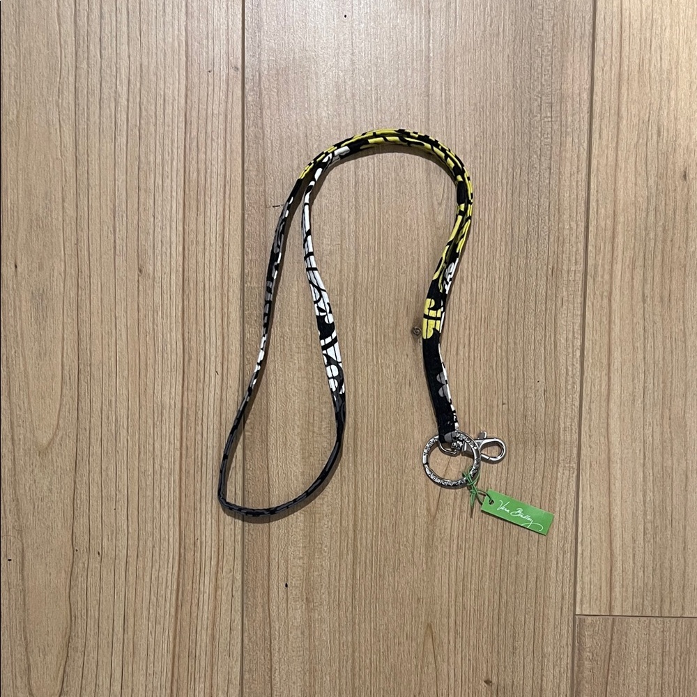 Vera Bradley Baroque Lanyard with Keyring NEW
